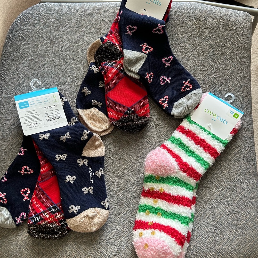 Brand New HolidayGirls Crewcut Socks! - Picture 3 of 7